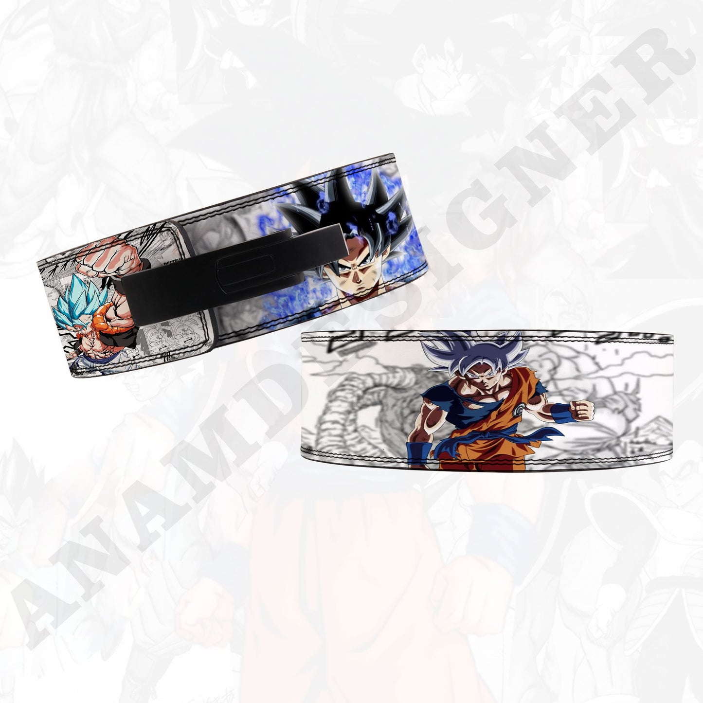 Goku VS Vegeta Anime Lever Belt | Powerlifting belt| Goku Lever Lifting belt |Anime Vegeta Gym Belt Goku Weightlifting belt Deadlifting Belt