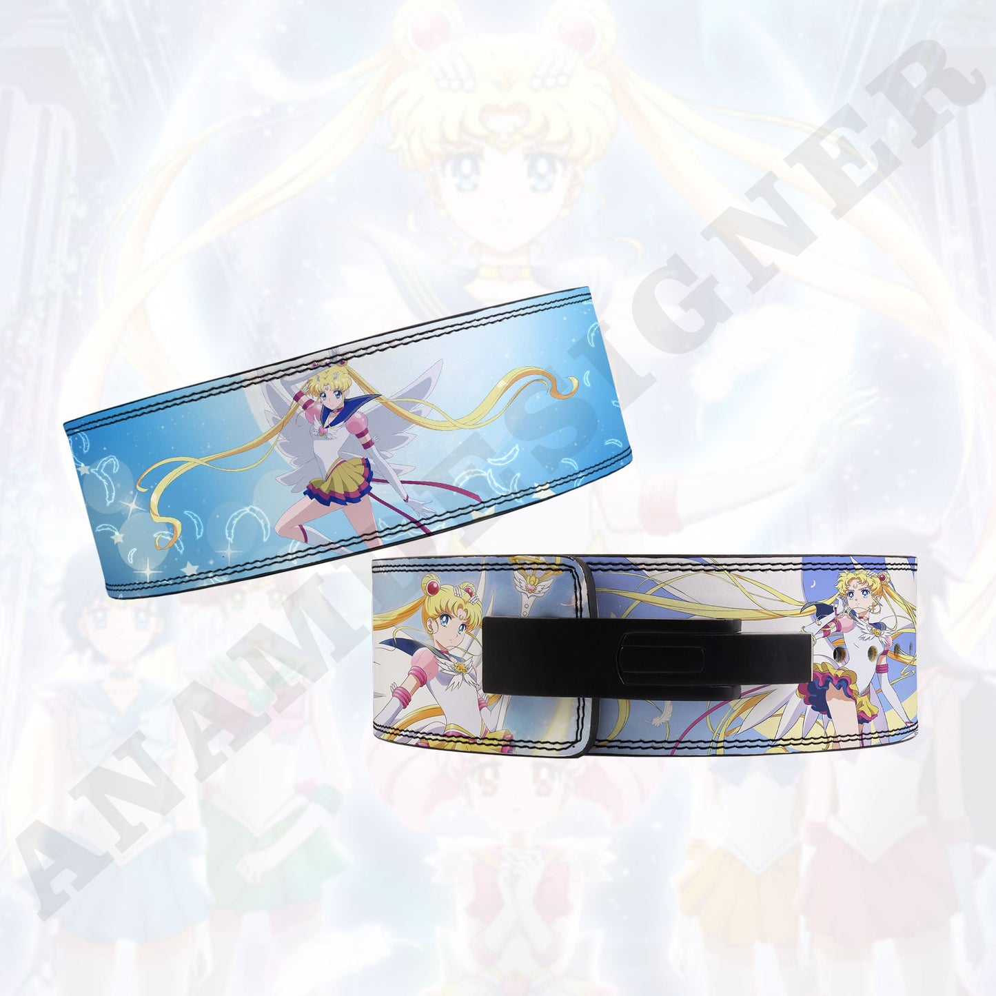 Sailor Moon Anime Lever Belt | Sailor Moon Powerlifting Belt | Anime Belt | Lever Lifting Belt | Gym lever Lifting belt | Weightlifting Belt