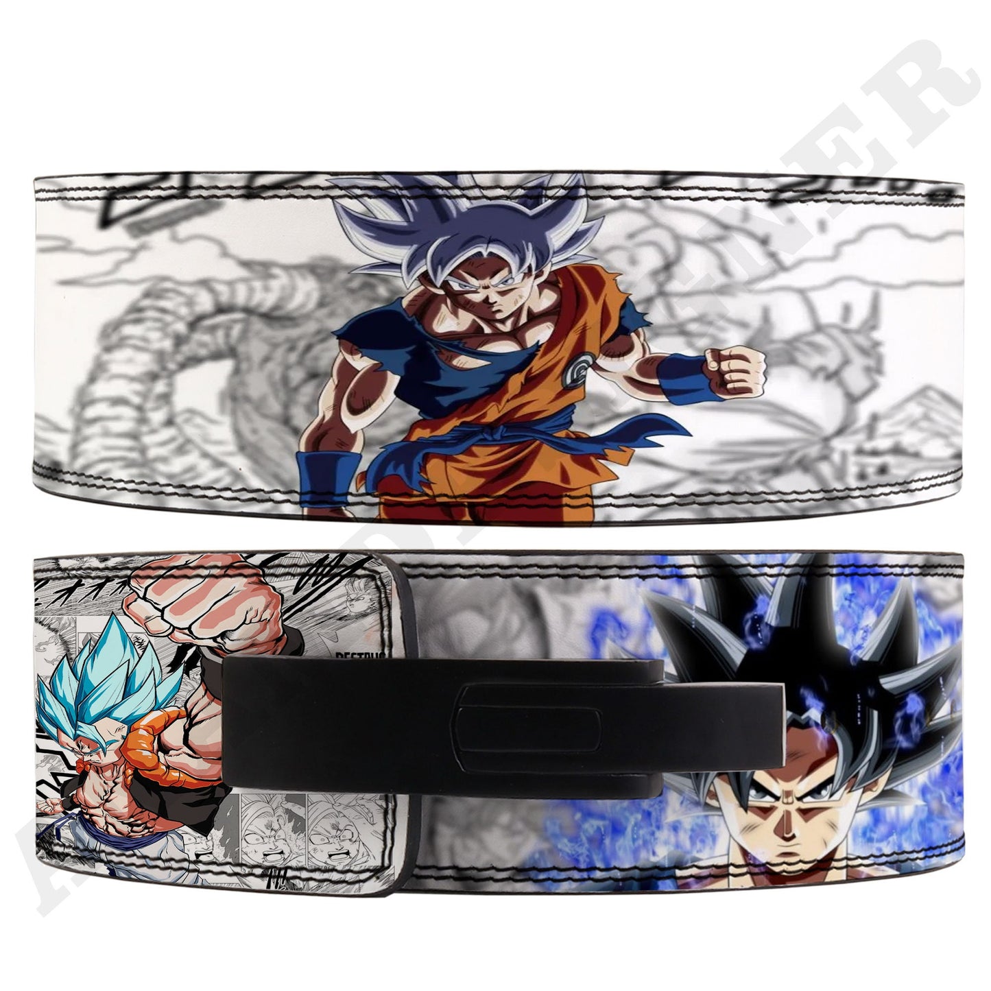 Goku VS Vegeta Anime Lever Belt | Powerlifting belt| Goku Lever Lifting belt |Anime Vegeta Gym Belt Goku Weightlifting belt Deadlifting Belt