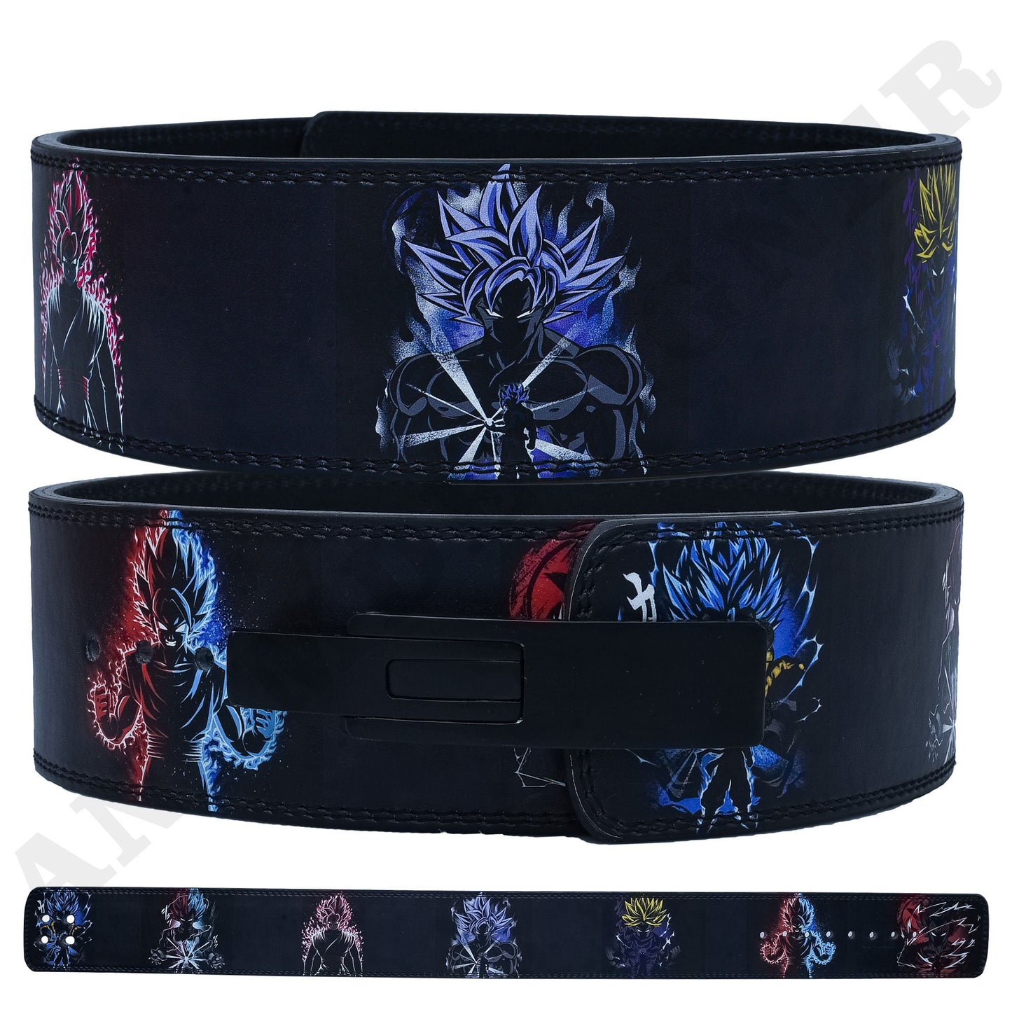 Dragon Ball Z Anime Lever Belt | Powerlifting belt | Goku Lever Lifting belt | Anime Gym Belt | Goku Weightlifting belt | Goku Lever Belt