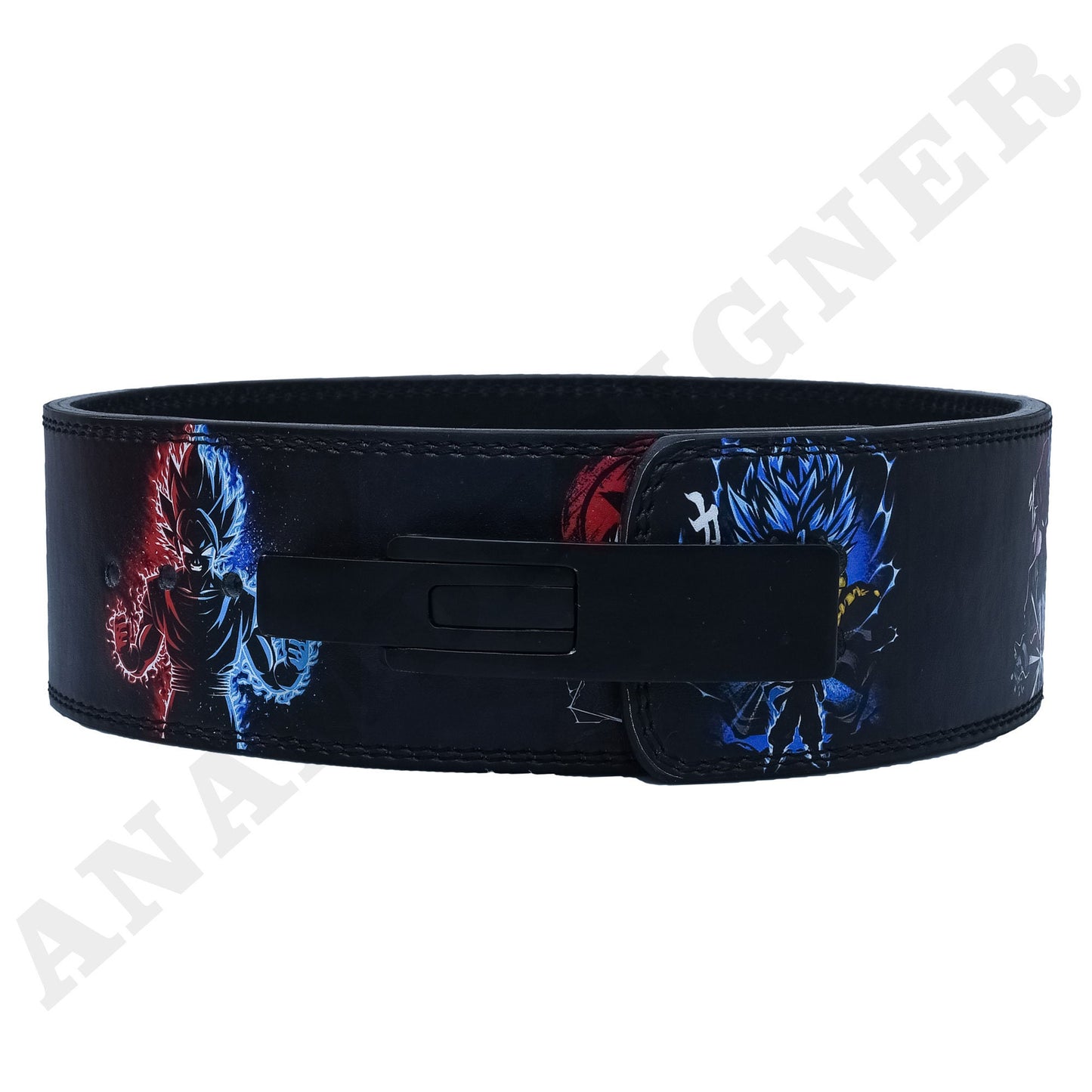 Dragon Ball Z Anime Lever Belt | Powerlifting belt | Goku Lever Lifting belt | Anime Gym Belt | Goku Weightlifting belt | Goku Lever Belt