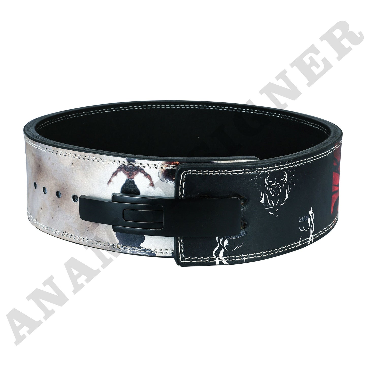 Baki Anime Lever Belt | Baki  Powerlifting Belt | | Yujiro Anime Belt | Lever Lifting Belt | Baki Gym lever Lifting belt | Baki Lever Belt