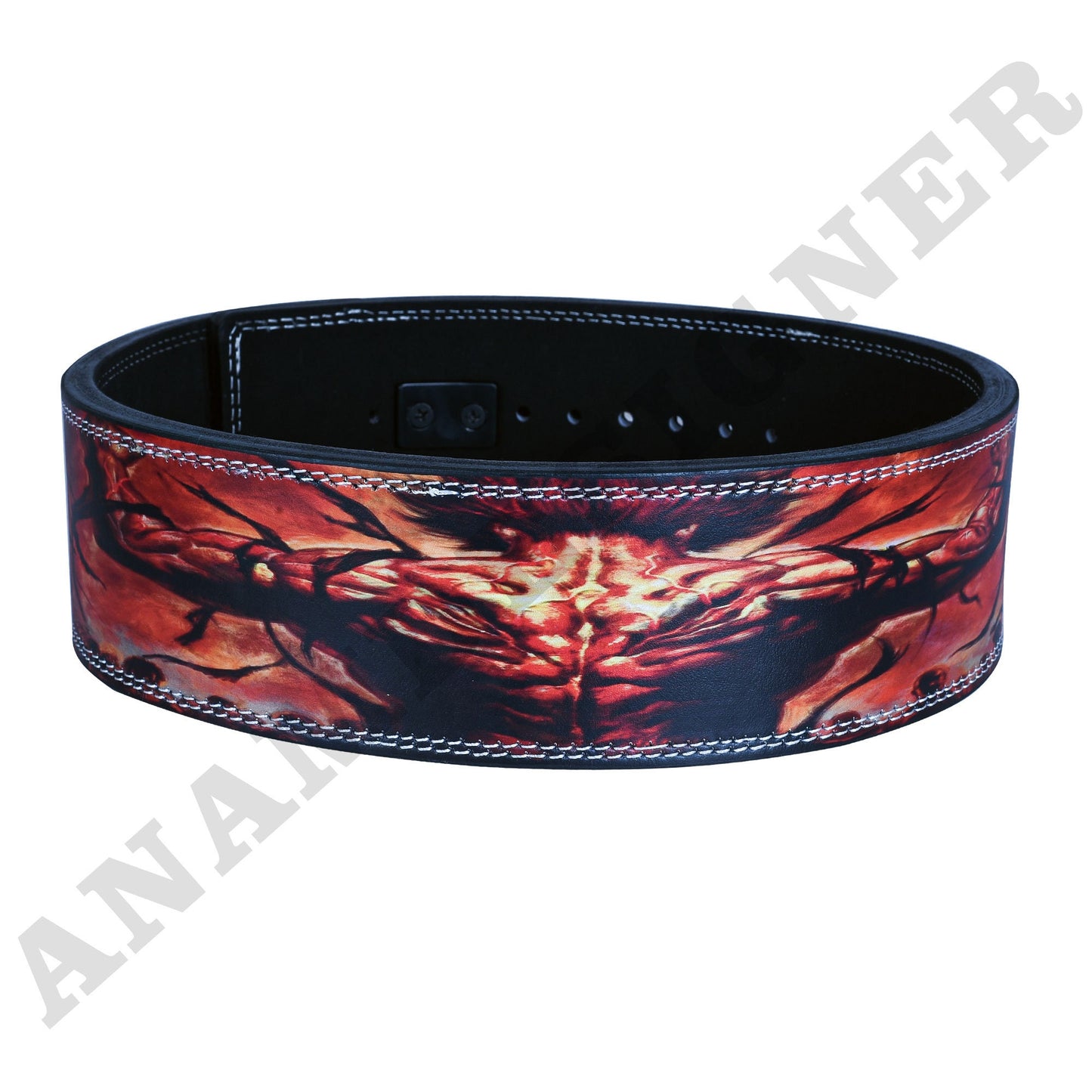 Baki Anime Lever Belt | Baki  Powerlifting Belt | | Yujiro Anime Belt | Lever Lifting Belt | Baki Gym lever Lifting belt | Baki Lever Belt